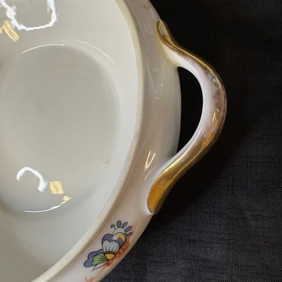 Vintage Royal Schwarzburg Tanglewood Covered Vegetable Dish - Picture 6 of 8